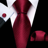 Funki Buys | Neckties | Men's Luxury 3 Pcs Silk Formal Tie Set