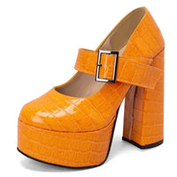 Funki Buys | Shoes | Women's Super-high Mary Jane Platforms