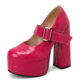 Funki Buys | Shoes | Women's Super-high Mary Jane Platforms