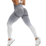 Funki Buys | Pants | Women's Gradient Smile Yoga Pants