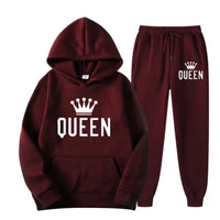 Funki Buys | Activewear | Women's Thickened Hooded Sweat Suit