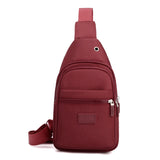 Funki Buys | Bags | Canvas Multi Pocket Crossbody Chest Bag