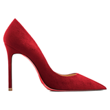 Funki Buys | Shoes | Women's Luxury Red Soles Suede Stiletto Pumps