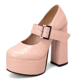 Funki Buys | Shoes | Women's Super-high Mary Jane Platforms