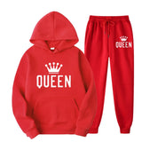 Funki Buys | Activewear | Women's Thickened Hooded Sweat Suit
