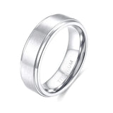 Funki Buys | Rings | Black Titanium Wedding Band Ring 1 Pcs