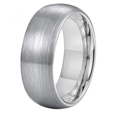 Funki Buys | Rings | Tungsten Brushed Bands 8mm 6mm