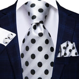 Funki Buys | Neckties | Men's Elegant 3 Pcs Formal Silk Tie Set
