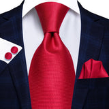 Funki Buys | Neckties | Men's Elegant 3 Pcs Formal Silk Tie Set
