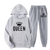 Funki Buys | Activewear | Women's Thickened Hooded Sweat Suit