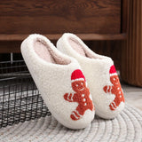 Funki Buys | Shoes | Unisex Christmas Gingerbread Slippers