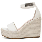 Funki Buys | Shoes | Women's Roman Style High Wedge Sandal