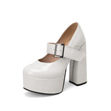 Funki Buys | Shoes | Women's Super-high Mary Jane Platforms