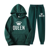 Funki Buys | Activewear | Women's Thickened Hooded Sweat Suit