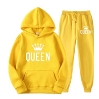 Funki Buys | Activewear | Women's Thickened Hooded Sweat Suit