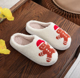 Funki Buys | Shoes | Unisex Christmas Gingerbread Slippers