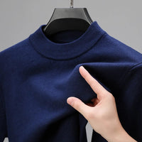 Funki Buys | Sweaters | Men's Aesthetic Mock Neck Sweaters