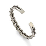 Funki Buys | Bracelets | Men's Women's 2 Tier Stainless Steel Bracelet