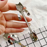 Funki Buys | Spoons | Cat Coffee Spoons | 1 Pcs and 4 Pcs Sets