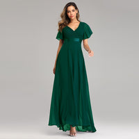 Funki Buys | Dresses | Women's Luxury Chiffon Evening Dress | Gown