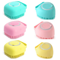 Funki Buys | Pet Scrubber | Pet Shampoo Brush and Dispenser | Dogs Cats