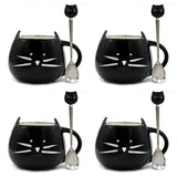 Funki Buys | Mugs | Cute Ceramic Cat Mug Kitten Cup