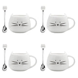 Funki Buys | Mugs | Cute Ceramic Cat Mug Kitten Cup