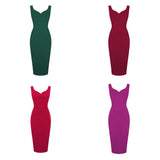 Funki Buys | Dresses | Women's Cocktail Party Dress | Bodycon Pencil Dress