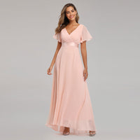 Funki Buys | Dresses | Women's Luxury Chiffon Evening Gown