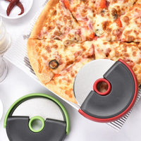 Funki Buys | Pizza Cutters | Stainless Steel Pizza Cutter Wheel 2 Pcs