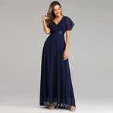 Funki Buys | Dresses | Women's Luxury Chiffon Evening Dress | Gown