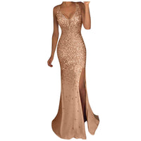 Funki Buys | Dresses | Women's Sequin Mermaid Dress | Prom Party Dress