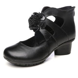 Funki Buys | Shoes | Women's Genuine Leather High Heel Mary Jane Pumps