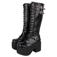 Funki Buys | Boots | Women's Punk Motorcycle Boots | Gothic Platforms