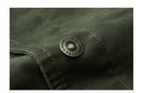 Funki Buys | Jackets | Men's Military Quality Cotton Jacket | Plus 8XL