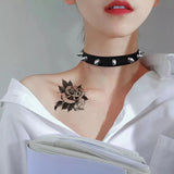 Funki Buys | Necklaces | Unisex Choker Collar Necklace | Gothic Punk