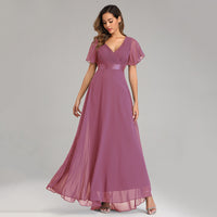 Funki Buys | Dresses | Women's Luxury Chiffon Evening Dress | Gown