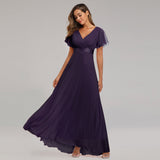 Funki Buys | Dresses | Women's Luxury Chiffon Evening Dress | Gown