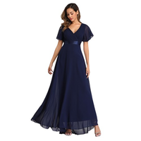 Funki Buys | Dresses | Women's Luxury Chiffon Evening Gown