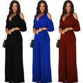 Funki Buys | Pants | Women's Elegant Wide Leg Flared Pantsuit