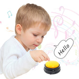 Funki Buys | Pet Toys | Recordable Button Learning Aid for Kids, Pets