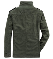 Funki Buys | Jackets | Men's Plus Size Military Cargo Jacket | 7XL