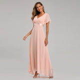 Funki Buys | Dresses | Women's Luxury Chiffon Evening Dress | Gown