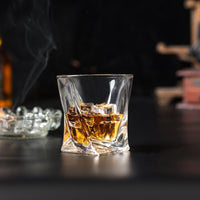 Funki Buys | Glasses | Whisky Glass Gift Set | 4 x 10oz Twist Tumbler