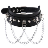 Funki Buys | Necklaces | Unisex Choker Collar Necklace | Gothic Punk