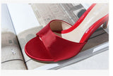 Funki Buys | Shoes | Women's Summer Fashion Slides | Bridal Satin Slippers
