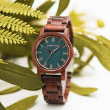 Funki Buys | Watches | Women's Wood Wristband Watch | Roman Numerals