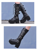Funki Buys | Boots | Women's Japanese Harajuku Thick Platform Boots