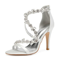 Funki Buys | Shoes | Women's High Heel Wedding Sandals | Bridal Shoes