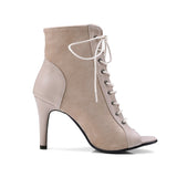 Funki Buys | Boots | Women's Steampunk Lace Up Ankle Boot | Retro